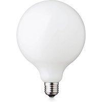 DESIGN BY US LED bulb Globe, E27, Ø 12.5 cm, matt, 5 W, 2,200 K