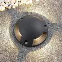 Lindby Huban foco de suelo LED