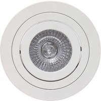 Mantra Iluminación Básico inbyggnadslampa, rund, matt vit