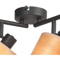 Steinhauer Taklampa i bambu, 4-ljus