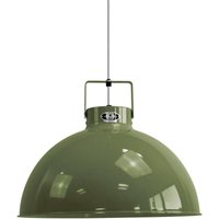 Jieldé Dante D450 hanging light olive green Ø 45cm