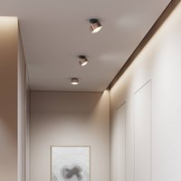 Top Light Puk! 120 Move spot LED lentille mate, cuivré/noir