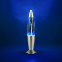 Reality Leuchten Holly LED table lamp, titanium colour, height 35 cm, RGB, USB