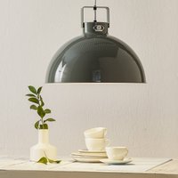 Jieldé Dante D450 hanging light, grey, Ø 45 cm