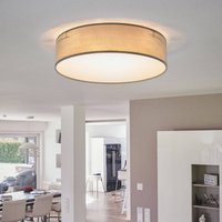 Smartwares Plafonnier Ceiling Dream, Ø 40 cm, textile, gris