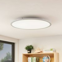 Lindby LED-taklampa Narima, 4.000 K, Ø 60 cm, silver