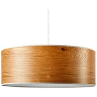 LeuchtNatur Discus hängande lampa 35cm ek vit