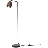 NEW WORKS Golvlampa Material Golvlampa, brun/svart