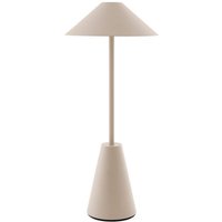 Globen Lighting Akku-Außentischleuchte Cannes, beige, IP54