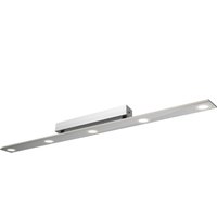 Evotec Avlång LED-taklampa Pano, metallic