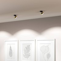 Top Light Puk! 80 Move LED spot matt lens brass/black