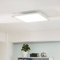 Arcchio LED panel, CCT Lysander, 39 cm, white, aluminium