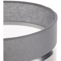 HELAM Lampskärm Helen E27 Ø20/höjd 15 cm grå/silver