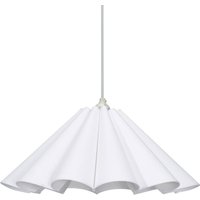 PR Home Frenja Hängeleuchte, Baumwolle, weiß, Ø 45 cm