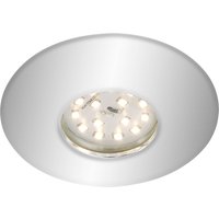 Briloner Förkromad LED infälld spotlight Dusch, IP65