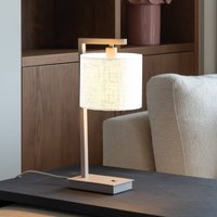 IT´S ABOUT ROMI IT'S ABOUT ROMI Lampe de table Boston, blanc/couleur sable