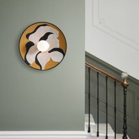 MARKET SET Sonia Laudet wall lamp Ø 40 cm curry