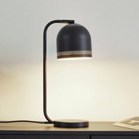 NOLA Oura table lamp, black, height 45 cm, iron, E14