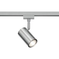 Trio Lighting DUOline 782401 track spotlight, Ø 6 cm, nickel, 2-phase, GU10