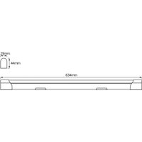 Réglette lumineuse LED OSRAM VALUE BATTEN, 63 cm, métal, 4 000 K