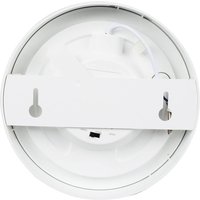 Prios LED ceiling light Edwina, white, 18 cm, set of 3