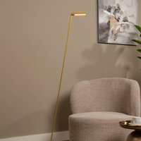 Lucide Lavale LED floor lamp, ochre yellow, dimmable, height 138 cm
