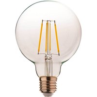 MARKET SET LED-filamentlampa G95 E27 8W 806lm 2700K