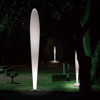 Linea Light White PEGGY designer floor lamp for outdoors, E27