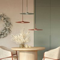 Nowodvorski Lighting Simone pendant light, steel, umbra blue, Ø 40 cm, GX53