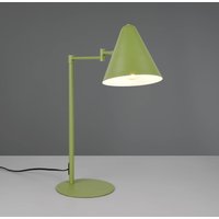 Trio Lighting Bordslampa Cosima, grön, höjd 50 cm, metall