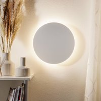 Escale Blade applique LED, blanche mate, Ø 34 cm