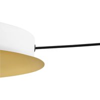 LEDS-C4 Veneto LED hanging lamp, 5-bulb gold