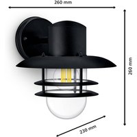 Philips outdoor wall light Inyma