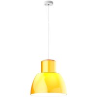 Nemo Hängeleuchte Lorosae, gelb, Ø 40 cm, Glas, E27