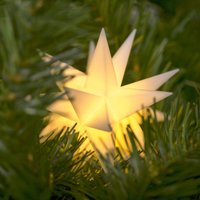 STERNTALER LED star for indoors 18 points Ø12cm white battery