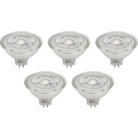 Prios LED-reflektor GU5.3 4.9W 500lm 36° klar 830 set om 5
