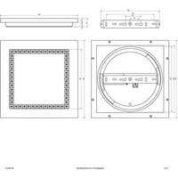 EVN ALQ Panneau LED blanc 15W 30x30cm 4.000K