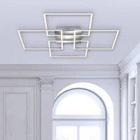 Briloner LED-taklampa Frames, 4 kvadrater, vridbar