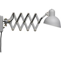 FRITZ HANSEN Kaiser idell 6718-W Vägglampa med stickkontakt, grå