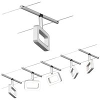 Paulmann Frame LED cable lighting 5-bulb chrome