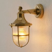 Moretti Luce Beautifully shaped outdoor wall light Ocean