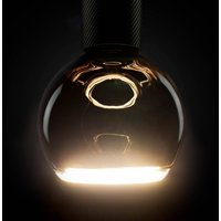 Segula Globlampa flytande, E27 svart G125 4 W 922 dimbar