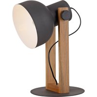 JUST LIGHT. Tischleuchte Cup 2.0, schwarz, Metall