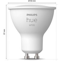 Philips Hue White LED bulb GU10 4.2 W 2,700 K