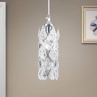 ORION Smal hänglykta CHARLENE, förkromad