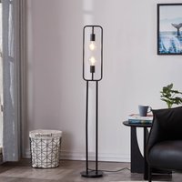 Lucande Tornike golvlampa, 2 lampor, järn