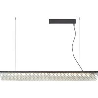 Bover LED-hänglampa Nans Balis S/140, brun/beige, 140 cm