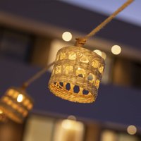 Newgarden Alba guirlande lumineuse solaire LED d'Esparto