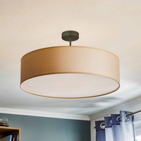 TK Lighting Taklampa Rondo med avstånd, krämvit Ø 60 cm