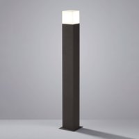 Trio Lighting HUDSON LED path light, anthracite, height 80 cm, metal, IP44